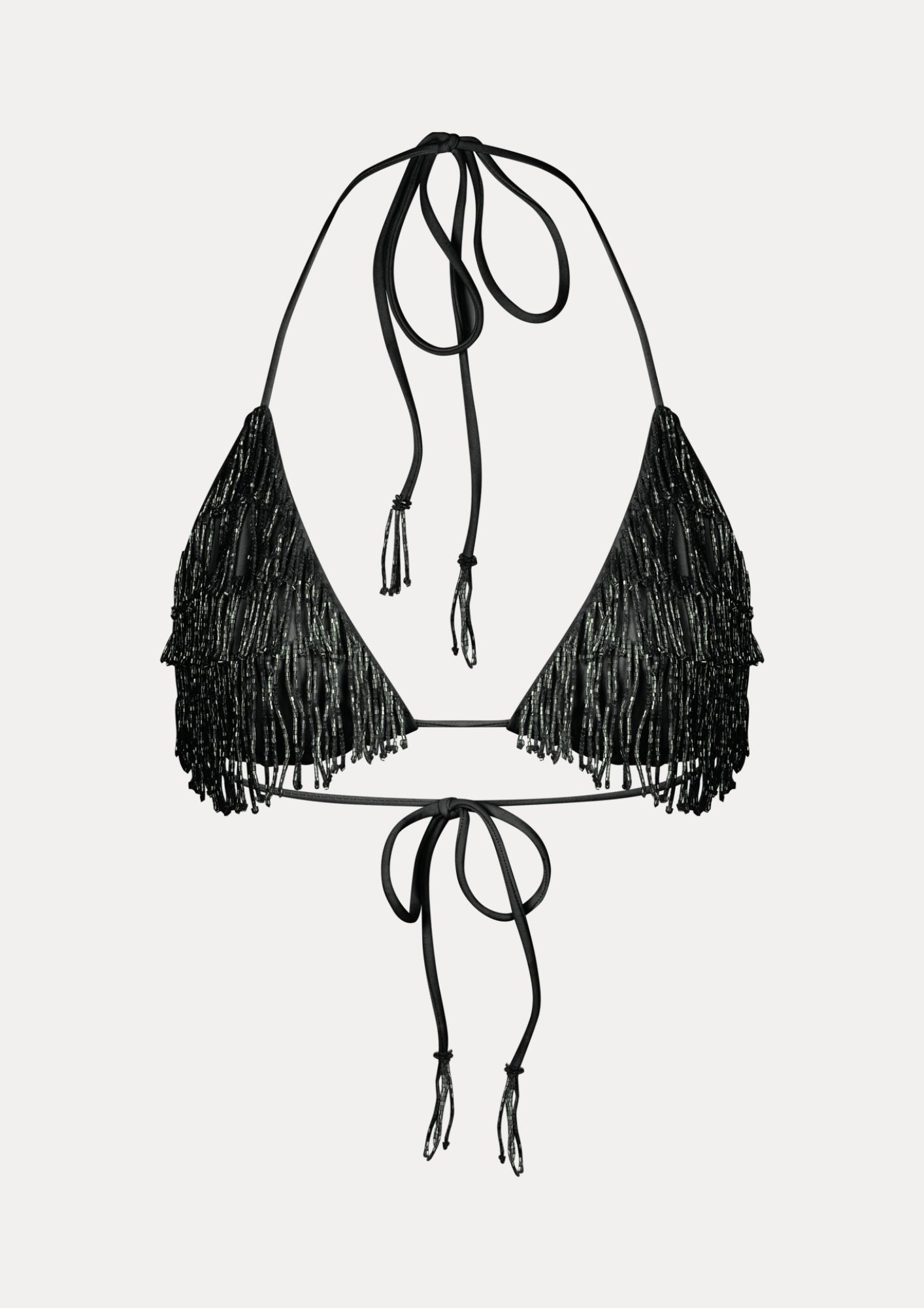 Havana triangle bikini top butter yellow