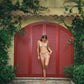 melody bikini set in sky blu