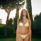palmarola bikini set in butter