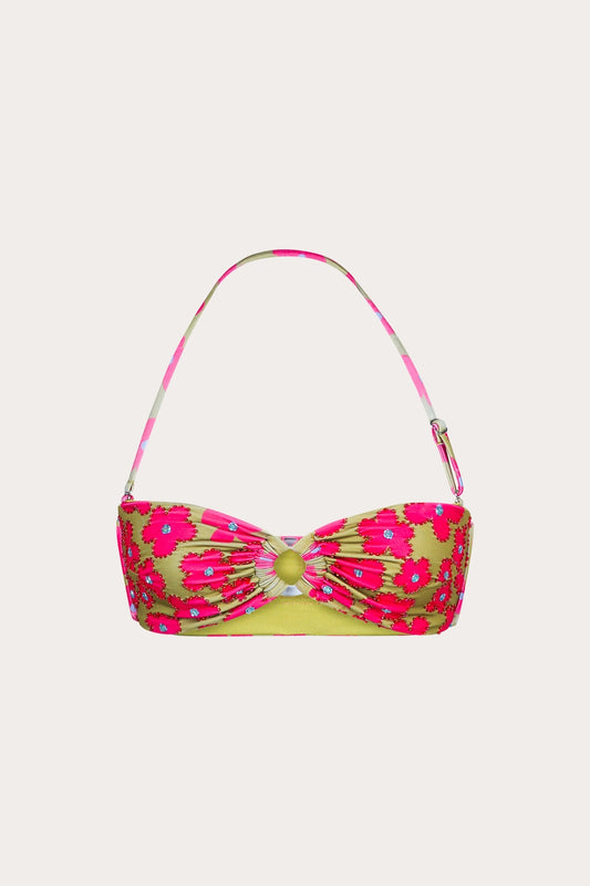 Nerio bandeau bikini top