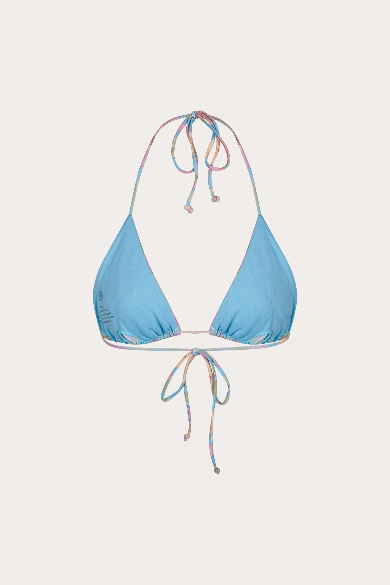 Camelia Triangle Bikini Top