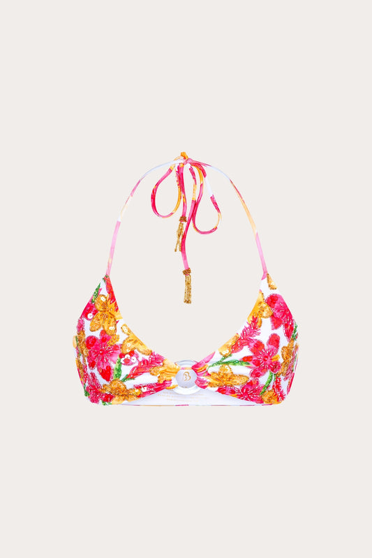 Kamboja bralette bikini top