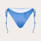 Mykonos coverage bottoms in blue