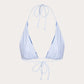 Agnes halter bikini set in blue