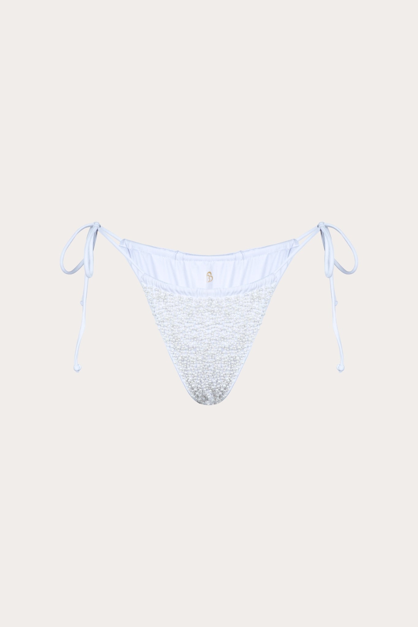 Bali cheeky bikini bottoms in white