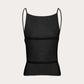 Sadie backless top in black