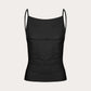 Alana backless top in black