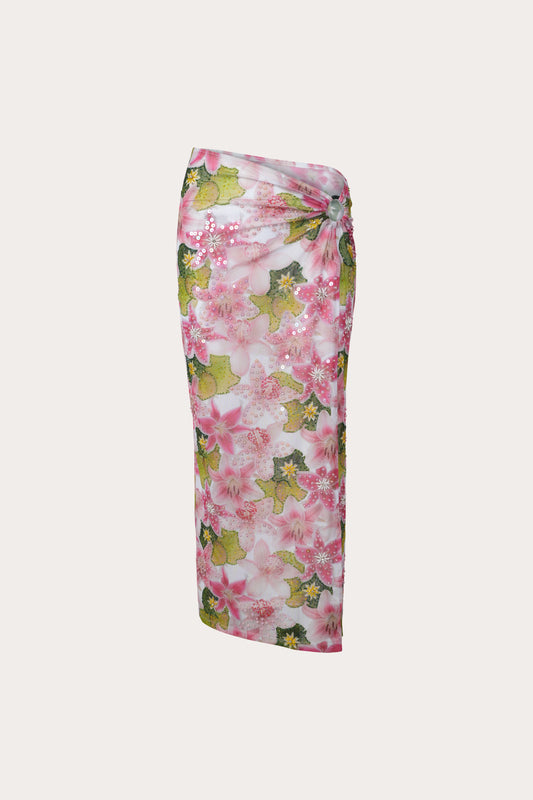 Lily long skirt with ring