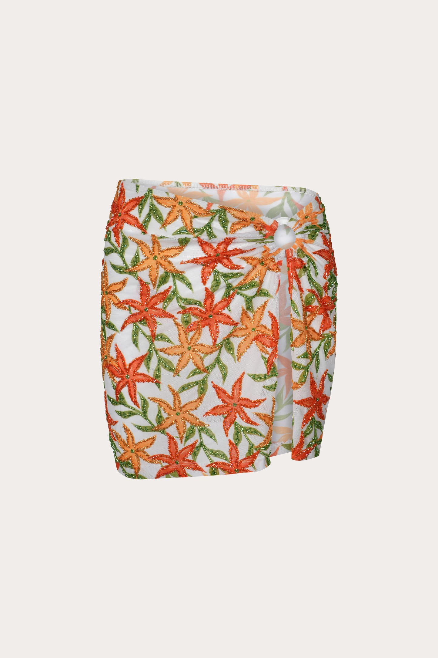 Lily sarong mini-skirt