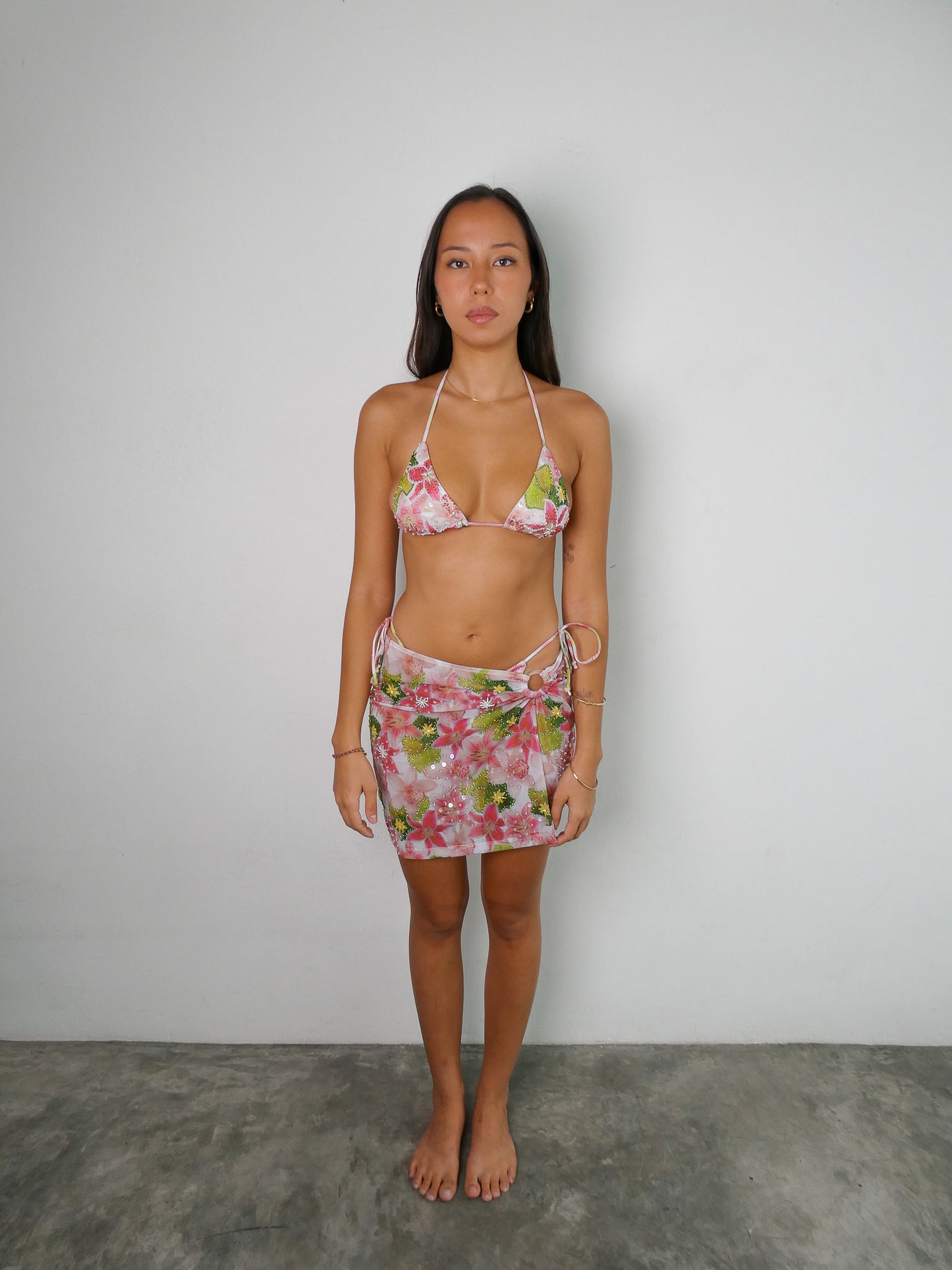 Lily beaded mini skirt (PRE-ORDER DROP 14th FEB)